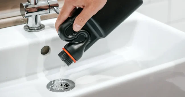 shutterstock_1118179919_1200x630 Chemie wird in Abfluss geschüttet